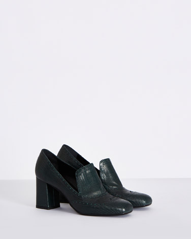 Carolyn Donnelly The Edit Green Loafer